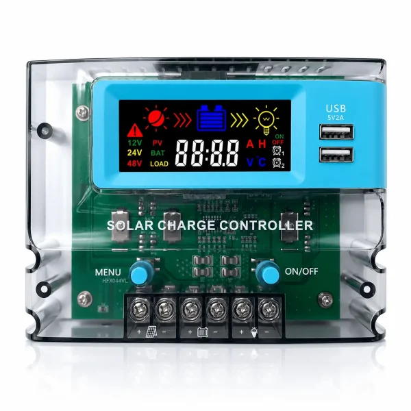 30A Transparent Solar Charge Controller
