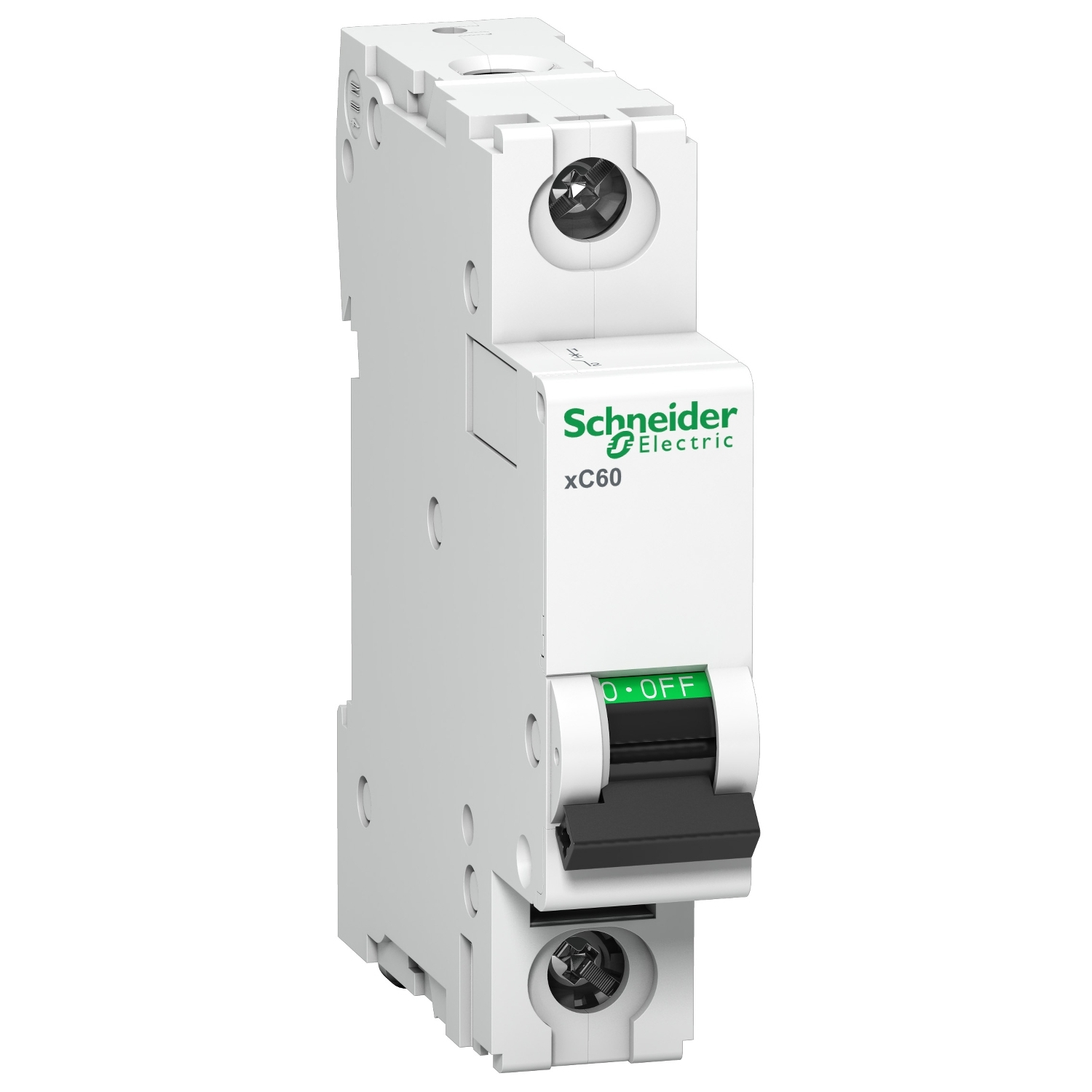 xC60A9N1P02C-xC60-1-pole-2-A-C-curve-MCB Schneider 10A 10kA SP MCB - Image 1