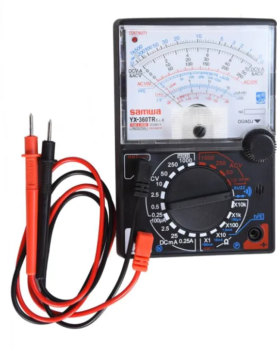 2bc18c901406316e9f7832eee54f4230.jpg_720x720q80.jpg_ SANWA Model: YX - 360 TR Analog Multimeter In Box With Manual AC/DC / AVO(Amp Volt Ohm) meter - Reliable Analog Multimeter for Electrical Measurements - Image 1