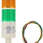 DC24V Industrial Tower Light Red Orange Green 3 Colors Multilayer Alarm Light Led Foldable Base Bracket Caution Warning Lamp for Machines Workshop Factory