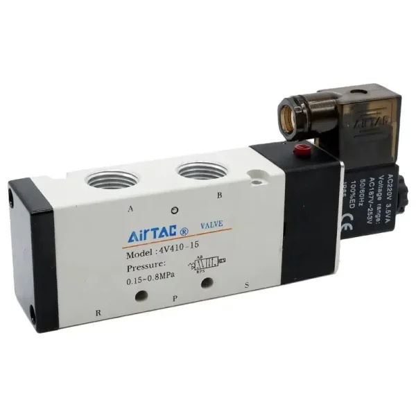 4V410-15 Solenoid Valve DC24V AIRTAC Pneumatic Air Valve