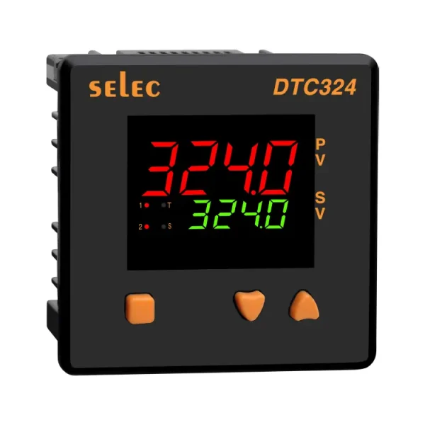 Dual Display, Dual Set Point, Relay/SSR+ Relay Output, 96X96 mm