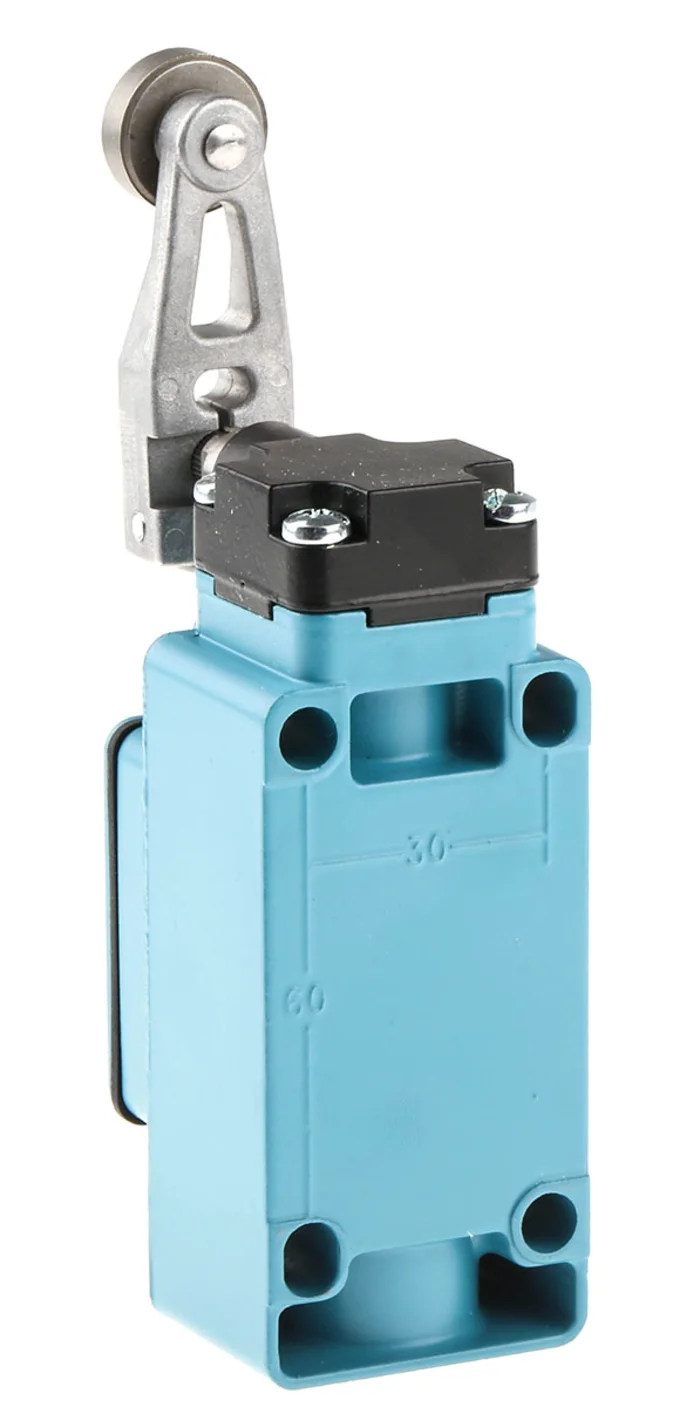 F3112386-02 Honeywell Technologies GLA Series Roller Lever Limit Switch, 1 NO/1 NC (SPDT), IP67, Die Cast Zinc Housing, 600V ac, 6A - Image 1