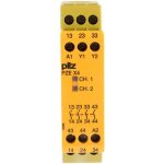 Pilz PZE X4, 24V dc Safety Relay, 4 Safety Contacts|Bangladesh