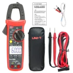UNI-T UT204+ Digital Clamp Meter Temperature AC DC Current Voltage Resistance Tester multimeter - Image 3