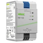 WAGO 787 Switched Mode DIN Rail Power Supply 230V ac/dc AC/DC Input 24V dc, 5 A Output DC 120 W