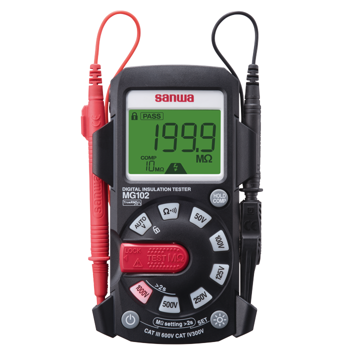 mg102_01 Pocket-sized 1000V Insulation Resistance Tester - Image 1