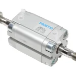 FESTO pneumatic cylinder ADVU-25-25-A-P-A-S2 156053 M5 double-sided piston rod